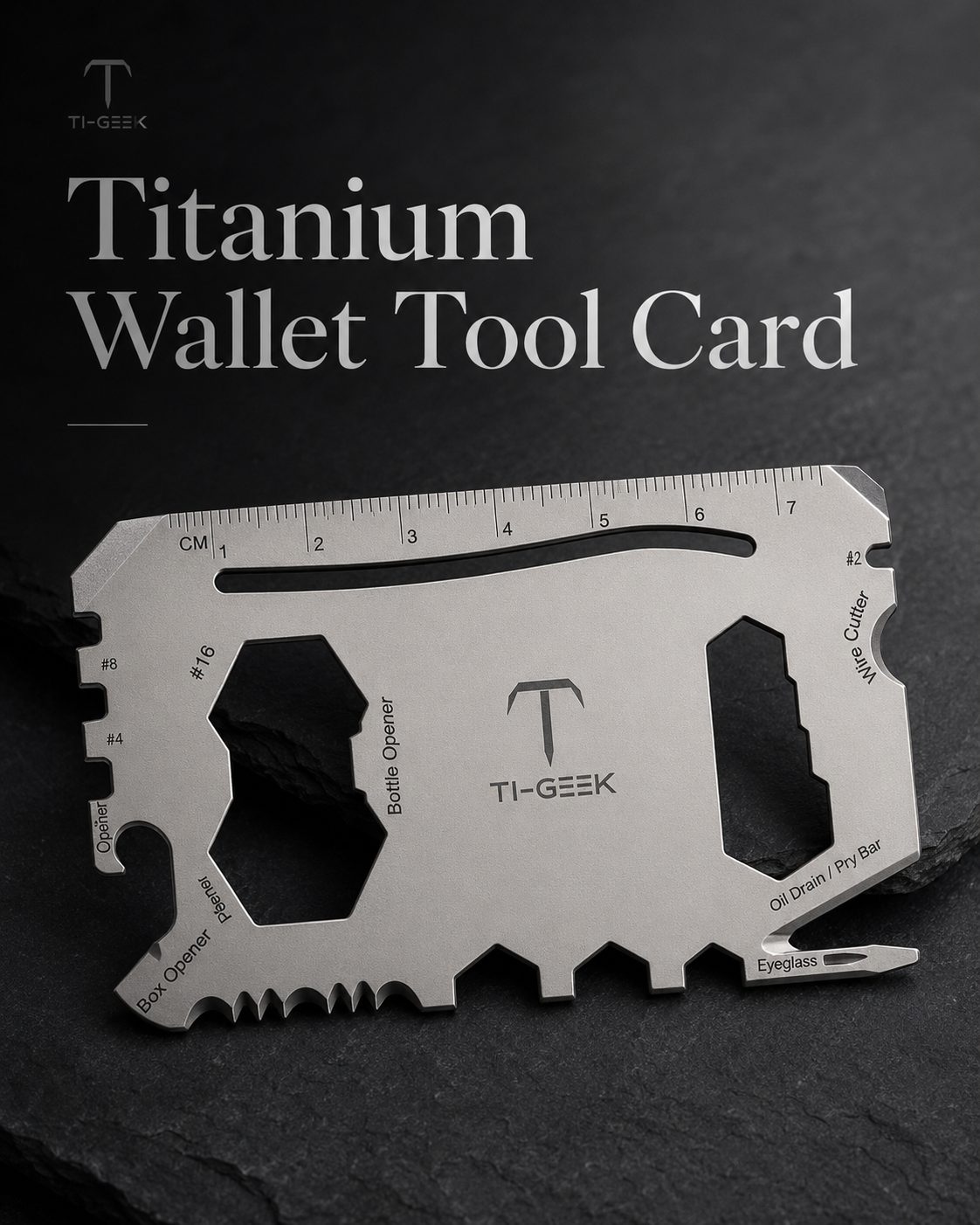Titanium Multi Tool Card